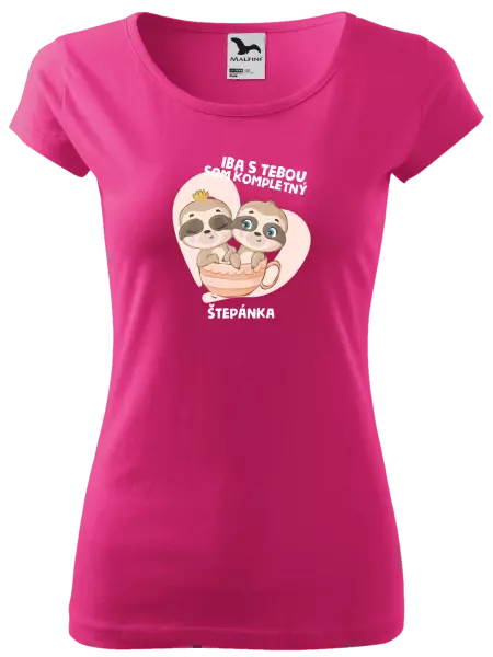 Dámske tričko Iba s tebou som kompletný