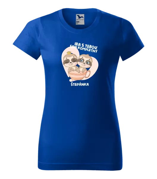 Dámske tričko Iba s tebou som kompletný