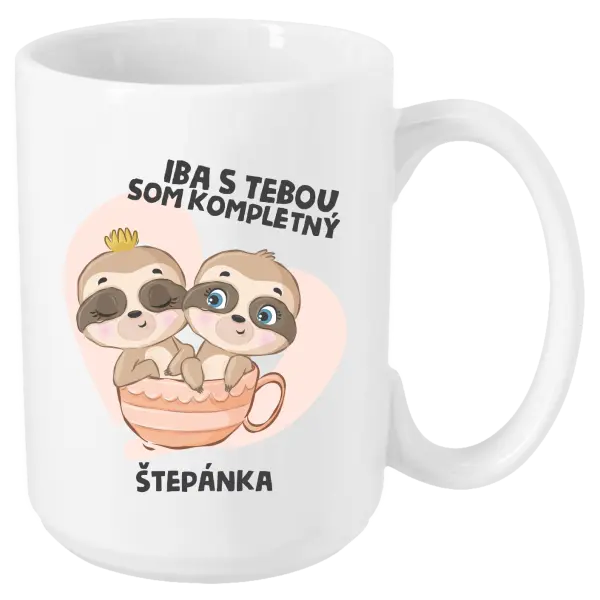 Hrnček Iba s tebou som kompletný