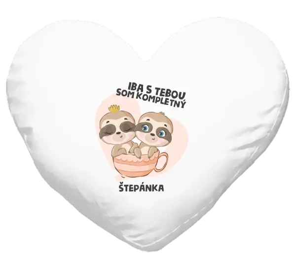 Vankúš Iba s tebou som kompletný