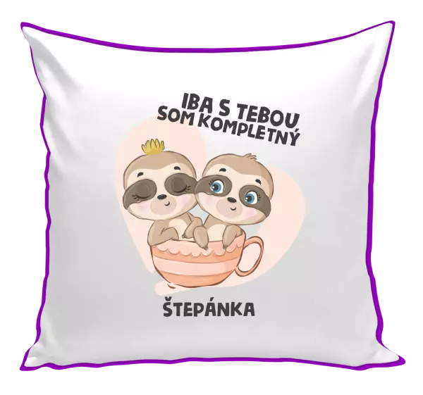 Vankúš Iba s tebou som kompletný