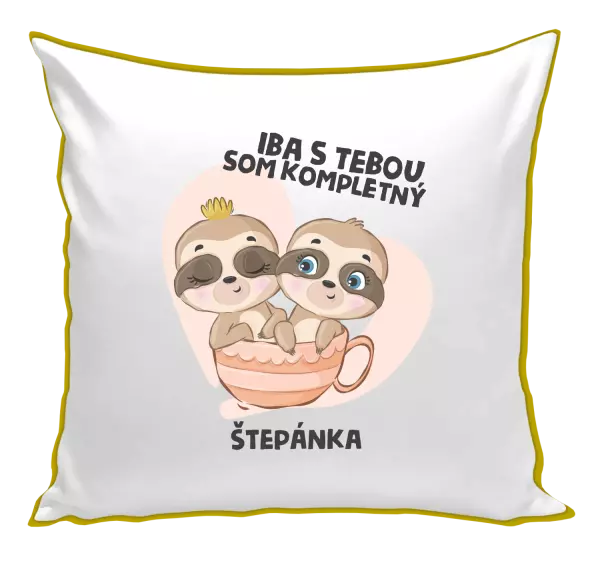 Vankúš Iba s tebou som kompletný