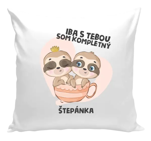 Vankúš Iba s tebou som kompletný