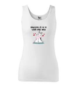 Dámske tielko Ďakujem, že si tu vždy pre mňa