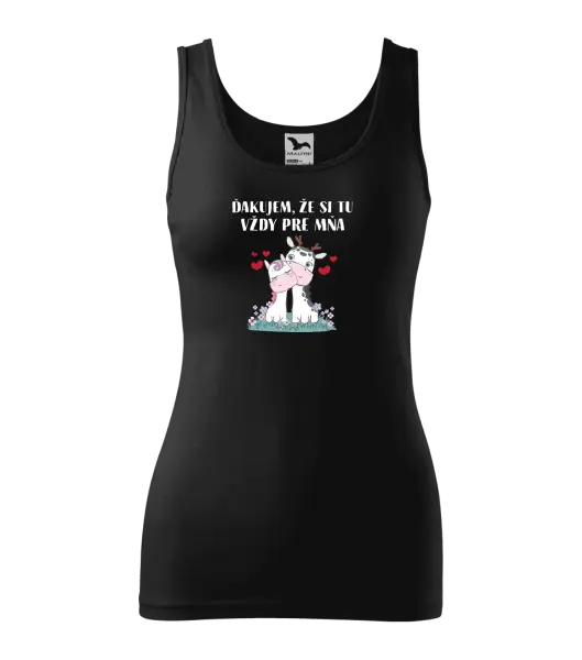 Dámske tielko Ďakujem, že si tu vždy pre mňa