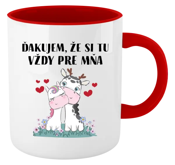 Hrnček  Ďakujem, že si tu vždy pre mňa