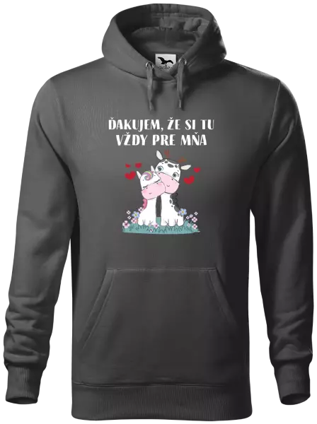 Pánska mikina Ďakujem, že si tu vždy pre mňa