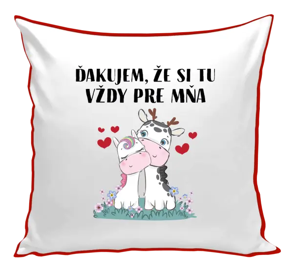 Vankúš Ďakujem, že si tu vždy pre mňa