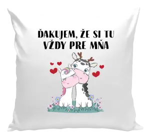 Vankúš Ďakujem, že si tu vždy pre mňa