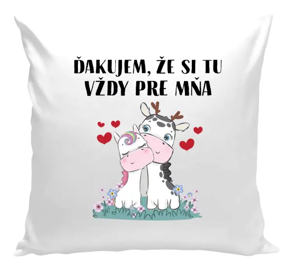 Vankúš Ďakujem, že si tu vždy pre mňa