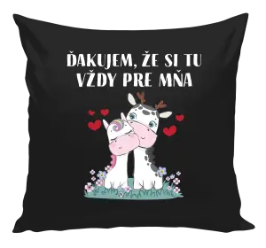 Vankúš Ďakujem, že si tu vždy pre mňa