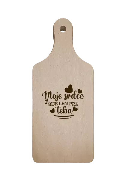 Doštička Moje srdce bije len pre teba