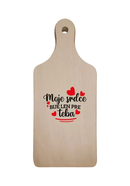 Doštička Moje srdce bije len pre teba