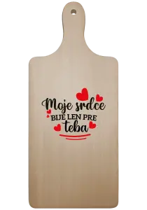 Doštička Moje srdce bije len pre teba