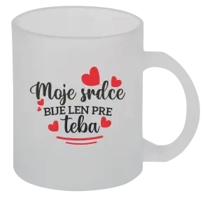 Hrnček Moje srdce bije len pre teba