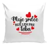 Vankúš Moje srdce bije len pre teba