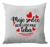 Vankúš Moje srdce bije len pre teba