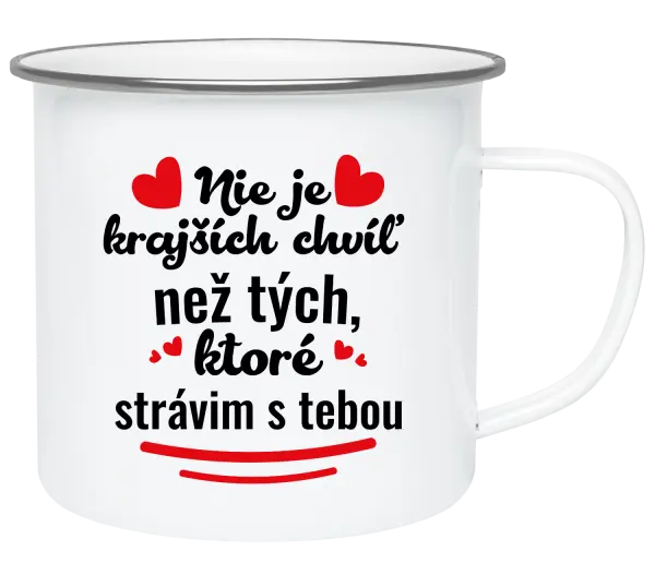 Plecháčik Nie je krajších chvíľ než tých, ktoré strávim s tebou