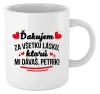 Hrnček Ďakujem za všetku lásku ktorú...