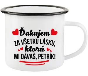 Plecháčik Ďakujem za všetku lásku ktorú...