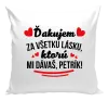 Vankúš Ďakujem za všetku lásku ktorú...