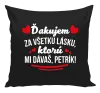 Vankúš Ďakujem za všetku lásku ktorú...