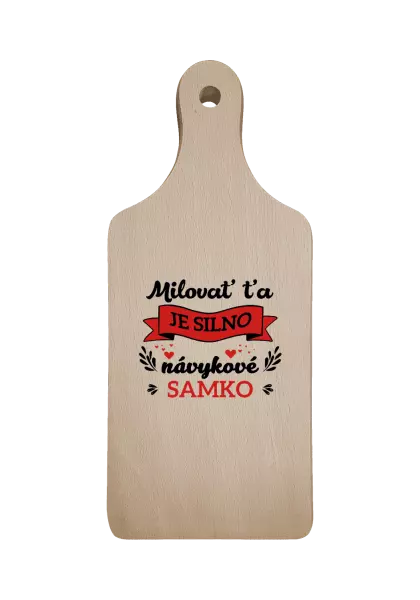 Doštička Milovať ťa je silno návykové