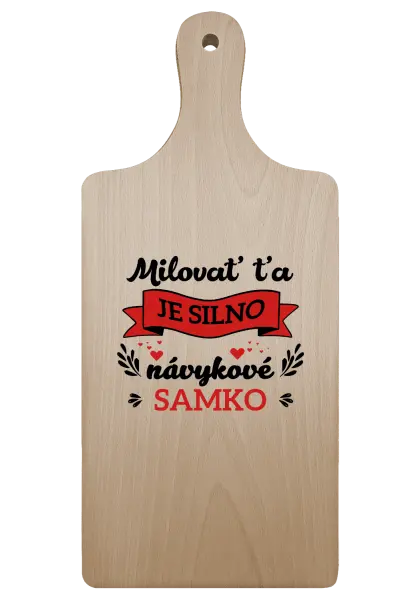 Doštička Milovať ťa je silno návykové