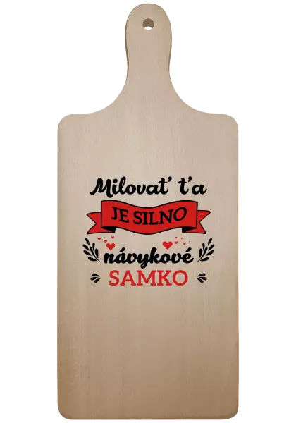 Doštička Milovať ťa je silno návykové