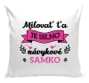 Vankúš Milovať ťa je silno návykové