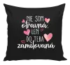 Vankúš Nie som otravná, len do teba zamilovaná