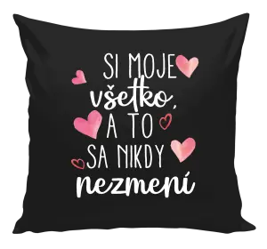 Vankúš Si moje, všetko a to sa nikdy nezmení