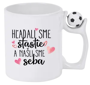 Hrnček Hľadali sme štastie a našli sme seba