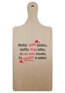 Doštička Našla som lásku, našla som teba