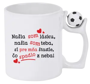 Hrnček Našla som lásku, našla som teba