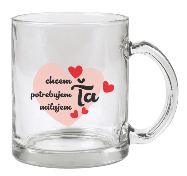 Hrnček Chem,potrebujem,milujem ťa