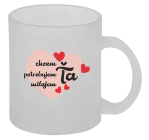 Hrnček Chem,potrebujem,milujem ťa