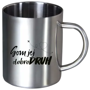 Nerezový hrnček Som jej dobrodruh