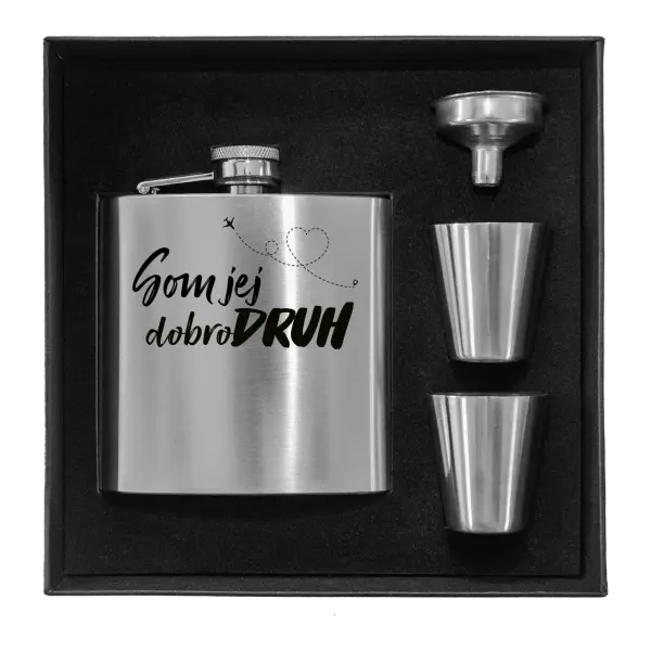 Ploskačka v krabičke Som jej dobrodruh