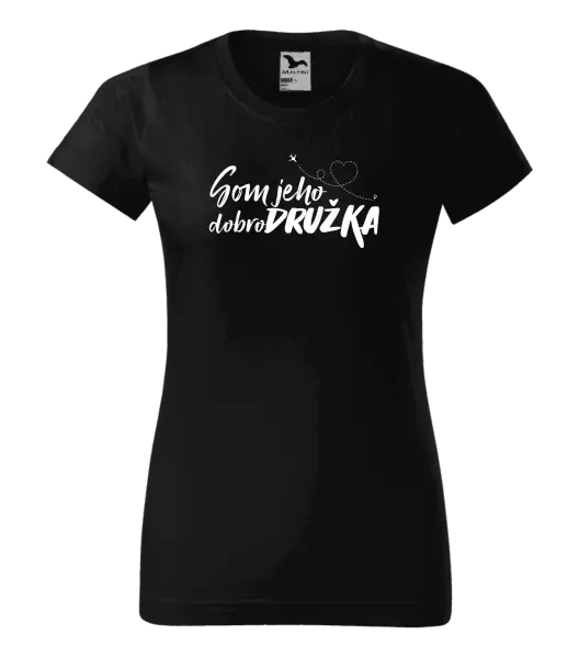 Dámske tričko Som jeho dobrodružka