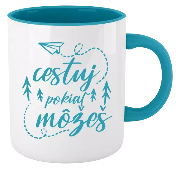 Hrnček  Cestuj pokiaľ môžeš