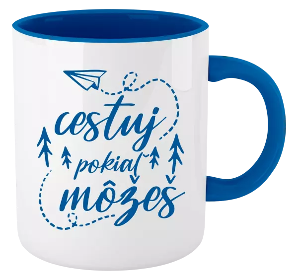 Hrnček  Cestuj pokiaľ môžeš