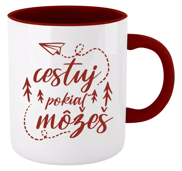 Hrnček  Cestuj pokiaľ môžeš