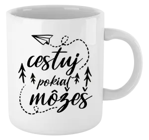 Hrnček Cestuj pokiaľ môžeš