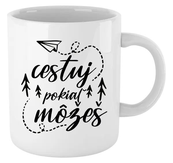 Hrnček Cestuj pokiaľ môžeš