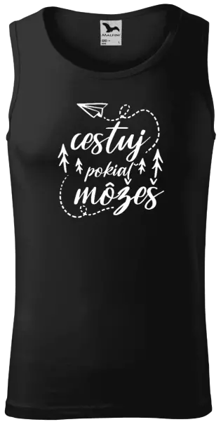 Pánske tielko Cestuj pokiaľ môžeš