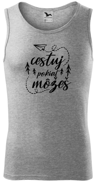 Pánske tielko Cestuj pokiaľ môžeš