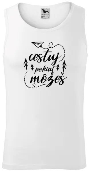 Pánske tielko Cestuj pokiaľ môžeš