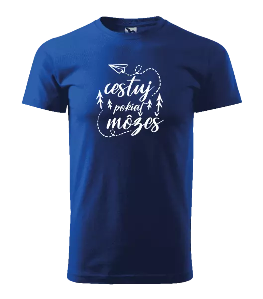 Pánske tričko Cestuj pokiaľ môžeš