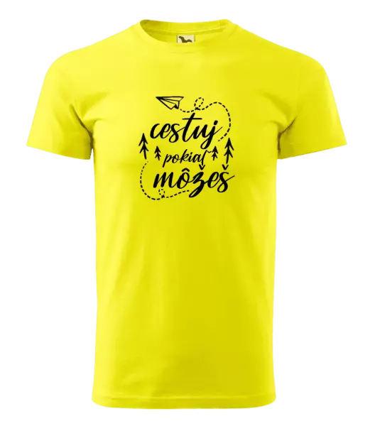 Pánske tričko Cestuj pokiaľ môžeš